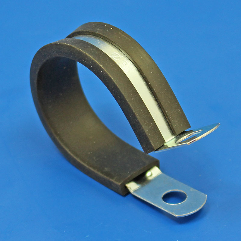 Rubber Lined Steel 'P' Clips